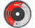 Disco de desbaste/acabamento flap-disc, reto, 7", grão 80, NOVE54