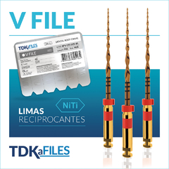 Lima V-File Niti 25mm TDK - comprar online