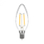 Lâmpada LED Vela Lisa Filamento E14 2700K 2,5W 110V - Stella STH20301/27