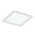 Painel Luminária de Embutir Quadrado Alumínio P/2x10W E27 22x22cm Branco - Revoluz RI-E511