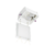 Painel Luminária de Embutir Quadrado Alumínio P/2x10W E27 22x22cm Branco - Revoluz RI-E511 - comprar online