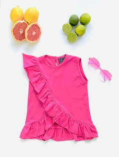 Remera BELEM Fucsia. Ultimas! Talle 2 y 6 - comprar online