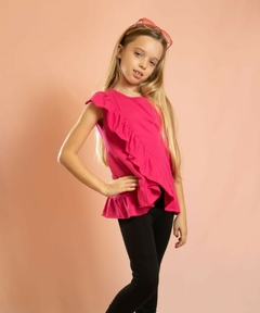 Remera BELEM Fucsia. Ultimas! Talle 2 y 6