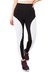 Calça l Preto Detalhe Lateral Branco Legging Fitness | REF: LC44 - MB Moda e Acessórios