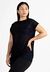 Blusa Transparente Dry Preto Feminina Fitness | REF: LX123 - MB Moda e Acessórios