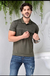 Camiseta Polo Masculina Retilinea Com Silk E Bordado 171 - loja online