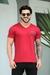 Imagem do Camiseta Decote V Masculina Com Silk Viscose 256