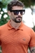 Imagem do Camiseta Polo Masculina Piquet Com Silk E Courinho 111224