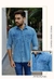 Camisa Algodão Manga Longa Jeans Moda Masculina Rat Boy 466 - loja online