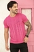 Camiseta Masculina Silk Com Bordado 382