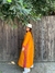 Kimono seda ikat naranja - Asian Story