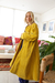 ANTONIA'S VELVET COAT AMARILLO - Asian Story