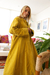 ANTONIA'S VELVET COAT AMARILLO - comprar en línea