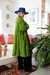 ANTONIA'S VELVET COAT VERDE