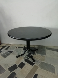 Mesa de formica redonda borde laqueado en internet