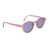Óculos de Sol Oron Redondo Esportivo Espelhado Polarizado Bloom Rosa Fosco C/Roxo (Unissex)