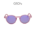 Óculos de Sol Oron Redondo Esportivo Espelhado Polarizado Bloom Rosa Fosco C/Roxo (Unissex) - comprar online
