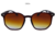 Óculos de Sol Oron Hexagonal Axel Marrom Fosco Degrade (Unissex) - comprar online