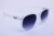 Óculos de Sol Oron Hexagonal Axel Transparente Fosco Degrade (Unissex)