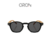 Óculos de Sol Oron Woody Preto Haste Cor Madeira (Unissex) - comprar online