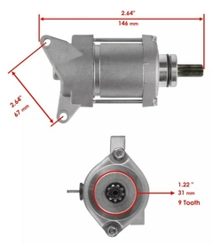 Arranque Marcha Para Yamaha Wr450 Wr450f 449cc 2003-2006 - comprar en línea