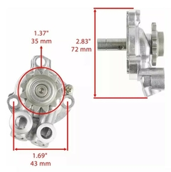 Bomba De Aceite Para Yamaha Wr450 Yz450 Yfz450 2003-2006 - comprar en línea