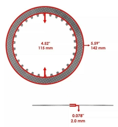 Pastas Clutch Juntas V-Star 1100 Classic Xvs1100 2000-2009 en internet