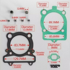 Valvulas Resortes Para Yamaha Wolverine 350 Yfm350x 4x4 en internet