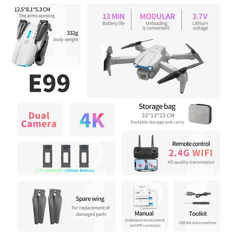 Pocket best sale drone s162