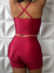 Conjunto shorts 3D vermelho - comprar online