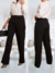 Calça feminina Social Wide Leg moda formal trabalho - comprar online