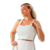 Cropped feminina blusinha com paete de alça elegante festa na internet