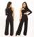 Macacão feminino Pantalona moda festa tendência Blogueira estilosa - comprar online