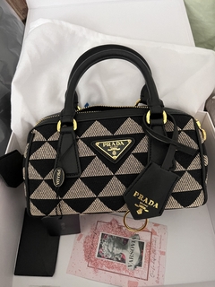 bag PRADA symbole top-handle mini