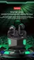 Lenovo-LP6 TWS Fones De Ouvido Sem Fio Bluetooth, Dual Mode Music Gaming Headset