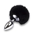 Plug em Metal Pompom Preto P na internet