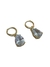 BRINCO ARGOLA CHARMS GOTA ZIRCONIA - comprar online