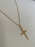 COLAR CRUCIFIXO 3X2CM TRADICIONAL LISO - comprar online