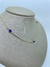 CHOCKER ELO CARTIER ZIRCONIA AZUL NO ELO - comprar online