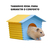 Casinha Para Hamster Colorida Plastica - Injetfour - comprar online