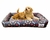 Cama Pet Cachorro Caminha Cães e Gatos P M G Cores - Mais Dog - Império das Aves