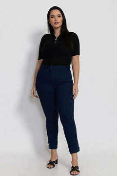 Calça Jeans Feminina Plus size Biotipo Cintura Média