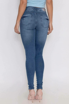 Calça Jeans Feminina Skinny Biotipo Cintura média - Mulher Estilo