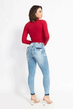 Calça Jeans Feminina Skinny Midi Biotipo Cintura média - comprar online