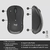 Mouse + Teclado Logitech Mk295 Silent Wireless Combo Color Negro en internet