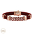 Pulseira de Couro Rubi Cuban Elos - comprar online