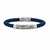 Pulseira Masculina Clássica de Couro Trançado - comprar online