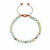 Pulseira Feminina Aqua Terra Macrame com Contas - comprar online