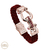 Pulseira Iconic de Couro Rubi Atolyestone - comprar online