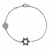 Pulseira com pingente de estrela - loja online